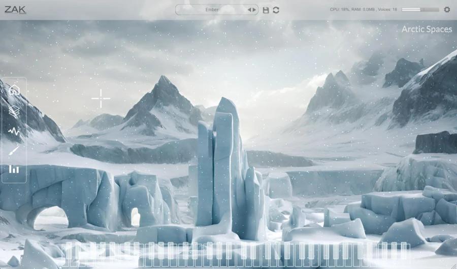 Arctic Spaces interface