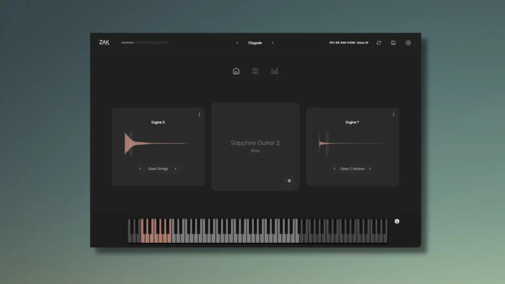 Sapphire Guitar 2 Max